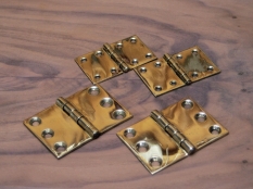 Marshall Brass hinges – quality reproduction hinges.