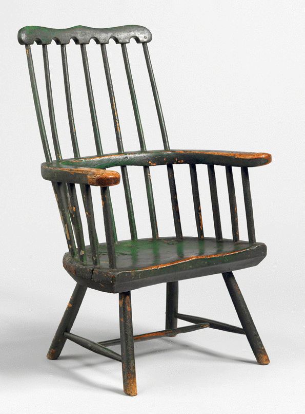 Geo_II_ash_elm_&_painted_comb_back_chair_c1760_01a_Robert_Young